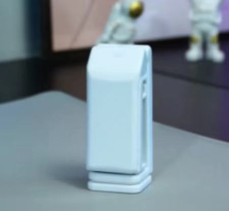 Airplane Phone Holder - Phone Stand Desk - Table - Cell Phone Holder - Stand - 360 Degree Rotatable - Travel - Suitable for tabletops and trays - White