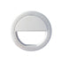 Ring Lamp Phone - Selfie Lamp - LED Ring Light - TikTok Lamp - Vlog Lighting - Makeup Light - Smartphone Gadgets - Clip On - 3 Modes - Rechargeable - White - 1 piece