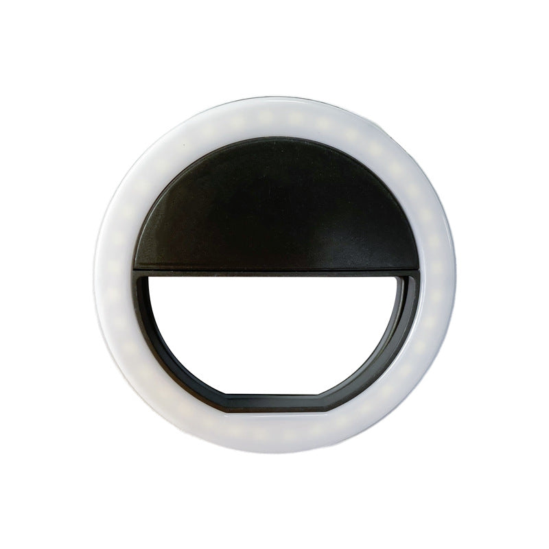 LED Ring Light 85mm - Universal & Adjustable - Selfie Ring Light for Phone - Selfie Ring Light for Streaming - Makeup Lamp Round Light - Portable Ring Light - Cheap Studio Lamp