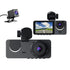 Car Dashcam - 120-degree viewing angle - Night vision - Full HD video - Super compact - Parking mode - Loop recording - Collision detection - Rear view camera - 3.0-inch TNT screen - Car Dashcam