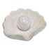 Soap Dish Shell - Soap Holder - Soap Dish - Bathroom Accessories - Jewelry Dish - Toilet Furnishings - Storage Dish - Home Decoration - Key Tray - Make Up Sponge Holder - Luxury Bathroom Interior - Gift Tip - Mother of Pearl White - 1 Piece