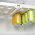 Can Holder Fridge - Fridge Organizer Hanging - Soda Can Rack - Beer Holder - Fridge Storage Rack - Hanging Drawer - Beverage Dispenser - Space Saving - Kitchen Accessories - Bottle Holder - Storage System - White - 1 Piece