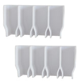 Extendable Wall-Mounted Drying Rack - Clothes Hanger Holder - Wall-Mounted Clothes Rack - Folding Clothes Rack - Hanging Drying Rack - Bathroom Organizer - No Drilling Needed - Clothes Rail - Laundry Room Accessories - Suction Cup Mount - Gray - 1 Piece