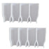 Extendable Wall-Mounted Drying Rack - Clothes Hanger Holder - Wall-Mounted Clothes Rack - Folding Clothes Rack - Hanging Drying Rack - Bathroom Organizer - No Drilling Needed - Clothes Rail - Laundry Room Accessories - Suction Cup Mount - Gray - 1 Piece