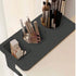 Desk Organizer - Pen Tray - Makeup Brush Holder - Desk Accessories - Pen Holder - Hanging Storage Tray - Office Supplies - Cosmetics Organizer - Space Saving - School Supplies - Table Organizer - Black - 1 Piece