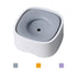 Dog Drinking Bowl - Cat Water Bowl - Anti-Spill Drinking Bowl - Dog Accessories - Anti-Spill - Splash-Proof - Floating Bowl - Travel Drinking Bowl - For Car - Cats - Puppy - Water Dispenser - Pet Gift - Anti-Slobber - Square - Gray - 1 Piece