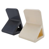 Shower stool - Footrest - Shoe bench - Shoe rack - Wall-mounted foot mat - Bath mat - Foot massager - Foot massage - Bathroom furniture - Bathroom rack - Bathroom - Toilet - Black & white - 2 pieces