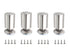 Table legs - bathroom cabinet legs - bathroom furniture legs - desk legs - shoe cabinet legs - wardrobe legs - TV cabinet legs - cabinet legs - wardrobe legs - bookcase legs - dressing table - dining table - footstool - stainless steel - 4 pieces