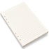 Refill A5 lined - Ring binder paper - Agenda refill - Notebook paper - Loose-leaf paper - School supplies - Office supplies - Writing pad - Notepad - 6 rings - Notepad - Agenda paper - 80 sheets