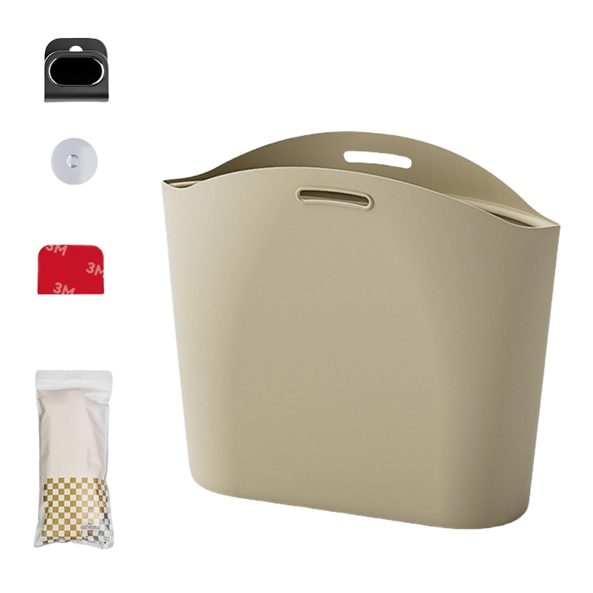 Umbrella holder - Car organizer - Scooter accessories - Car trash can - Mobility scooter bag - Umbrella cover - Storage bag - Bicycle accessories - Waterproof bag - Car accessories - Storage - Universal - White - 1 piece