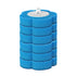 Toilet brush replacement head - Toilet brush refill - Bathroom accessories - Toilet accessories - Replacement sponge - Brush attachment - Loose brush head - Sanitary supplies - Household items - Sponge refill - Toilet maintenance - Blue - 6 pieces
