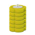 Toilet brush replacement head - Toilet brush refill - Bathroom accessories - Toilet accessories - Replacement sponge - Brush attachment - Loose brush head - Sanitary supplies - Household items - Sponge refill - Toilet maintenance - Yellow - 6 pieces