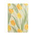 A5 Notebook - Diary - Bullet Journal - Writing Book - Notebook - Tulips - Sketchbook - Notepad - Travel Diary - Office Supplies - School Supplies - Gift for Her - Journal - Hardcover - Yellow and Green - 1 Piece