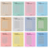 Savings Challenge - Budget Binder Refill A6 - Savings Challenge Tracker - Cash Stuffing Envelopes - Save Money - Financial Planner - Cash Book - Budget Planner - Euro Currency - Money Organizer - Goal Savings - Mix Colors - 48 Pieces