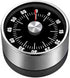 Kitchen Timer - Timer - Kitchen Timer - Egg Timer - Stopwatch - Mechanical Timer - Time Clock - Pomodoro - Kitchen Utensils - Cooking Utensils - Baking Utensils - Gadgets - Alarm Clock - Clock - Stainless Steel - Magnet - Cooking - Black - 1 Piece