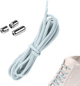 Elastic laces - Speed laces - No tie laces - Running laces - Elastic shoelaces - Lazy laces - Sports laces - Sneakers laces - Metal closure - No tying - Neon laces - White Black Neon - 3 Pairs