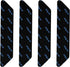 Carpet stoppers - Anti-slip mat - Rug grippers - Rug stopper - Anti-slip stickers - Rug fixer - Sofa cover stopper - Ultra-thin stopper - Carpet undermat - Discreet - Sofa stopper - Black - 4 Pieces