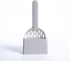 Cat Litter Scoop - Cat Litter Scoop - Cat Litter Scoop - Cat Litter Scoop - Cat Litter Accessories - Cat Litter Scoop with Holder - Cat Toilet Cleaning - Cat Litter Sieve - Cat Litter Scoop - Pet Supplies Cats - Sturdy Plastic Scoop - Gray - 1 Piece