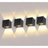 4 Pack 12W LED Wall Lights Adjustable Beam Angle IP65 Waterproof 3000K Warm White