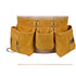Leather Tool Belt with Pockets Adjustable Nylon Belt, 52 x 22 cm