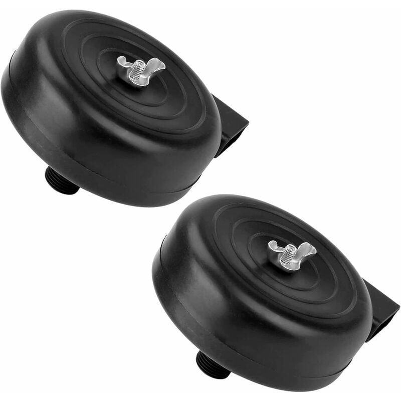 2 Pcs Air Compressor Muffler Filter Silencer, 3 8 inch 16 mm