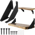 2 Pcs Heavy Duty Metal Shelf Brackets for DIY Shelves, 15 cm