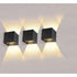 3 Pack 12W LED Wall Lights Adjustable Beam Angle IP65 Waterproof 2700-3000K Warm White
