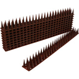 12 Pcs Anti Pigeon Spikes Bird Deterrent Strips, 5.4 m