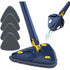 Dust Mop 360 Degree Rotating Floor Mop with 5 Cloths Blue