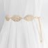 Leaf-Shaped Bridal Belt | Belt | Women&