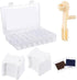 Embroidery Threads Spools, Embroidery Threads, Cards, Cross Stitch, Thread Chart, 100 Pieces, Embroidery Threads, Spools, Plastic with Storage Box and Thread Winder for DIY Crafts, Sewing, Storage Accessories