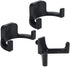 sanding hooks compatible with Suncast and Craftsman, plastic U- and V-shaped tool hangers, storage accessories for sanding boards, rakes, shovels, and hammers (black)