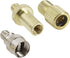 Adapter for bicycle valve - 3-piece - bicycle valve - adapter