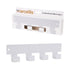 Marcellis - 1x Industrial towel hook - towel holder - hanging hook - 6 hooks - stainless steel