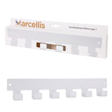 Marcellis - 1x Industrial towel hook - towel holder - hanging hook - 6 hooks - stainless steel
