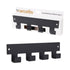 Marcellis - 1x Industrial towel hook - towel holder - hanging hook - 6 hooks - stainless steel