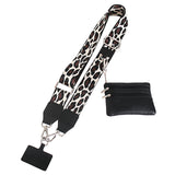 Phone Strap with Zippered Pouch, 2024 New Clip and Go Strap for Phone with Wallet Crossbody, Cross Body Phone String with Zipper Wallet Pouch, Adjustable Phone Strap Crossbody One Size B-2