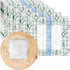 25 Pcs Waterproof Ostomy Shower Cover 8"x8" Stoma Bath Protector Shield Dressing Bandage for Colostomy Supply Pouch Guard Accessory 8x8 Inch (Pack of 25)