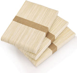 Wooden Sticks for Crafts,Wooden Ice Cream Sticks,Creative Popsicle Sticks,Natural Wood Popsicle Sticks,Handmade Ice Pop Sticks,for Home Classroom,Arts and Crafts (100Pcs)
