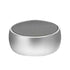 BS02 Bluetooth Smart Speaker, Outdoor Portable Mini Boombox With Bass, Card Slot, And Sound Amplification Silver