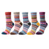 YESIMOLA Socks Womens Wool Socks Warm Thick Winter Warm Boots Cozy Cabin Crew Ladies Socks 5 Pack Socks for Women Ankle High One Size C