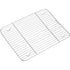 1Pack Kitchen Baking Rack,QZS Small Cooking Rack,Nonstick Wire Grill Net,Stainless Steel Roasting Grid Frame,Oven & Dishwasher Safe,for Picnic Camping Dinning and Outdoors 8"x 6 11"×9"×0.6"