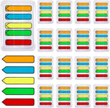 6 Packs/600Pcs Arrow Flags Arrow Tabs,5 Colors Sticky Flags Arrow Sticky Notes,Sign Stickers,Message Flags for Office,Notebook,Annotating,Books,Notary,Books(Multicolor)