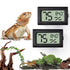 Tutuviw Reptile Thermometer Hygrometer LCD Digital Humidity Gauge for Reptile Heat Pad to Monitor Temperature and Humidity in Reptile Terrarium for Turtle Snake Lizard Frog Plant Box, 2Pcs 2"
