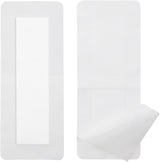 Adhesive Island Dressings - 4x10" Bordered Gauze Bandage for Knee, Hip, Arm, Leg, Abdominal Incisions