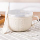 Soup Bowl with Handles,Soup Mug with Handles, Wide Large Cereal Bowl for Oatmeal, Gumbo, Salad, Ceramic Soup Cup, Microwave & Oven Safe 5.5x3.7inch A Clearance! Beige