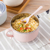 Soup Bowl with Handles,Soup Mug with Handles, Wide Large Cereal Bowl for Oatmeal, Gumbo, Salad, Ceramic Soup Cup, Microwave & Oven Safe 5.5x3.7inch A Clearance! Pink