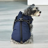Warm Dog Jacket, Snowproof Windproof Waterproof Dog Winter Coat for Cold Weather - Soft Fleece Lining and Warm Thick Padded Dog Snow Coat for Puppy Small Medium Large Dogs 3XL Green