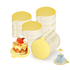 Gold Round Cake Base,Set of 50 Durable Round Mini Dessert Boards,QZS Portable Mousse Base,Mousse Paper Board,Cupcake Trays for Dessert Display.3.2In 3.2" x 3.2"