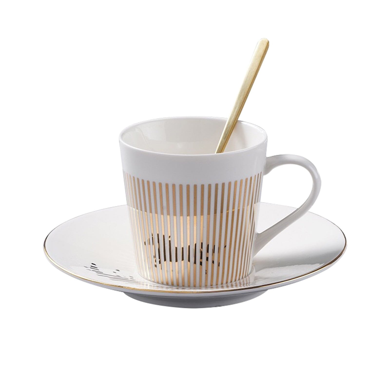 Optical Illusion Ceramic Coffee Mug,Rotating Cup Creates Moving Reflection Design, Unique Novelty Tea & Espresso Cup with Anti-Slip Base, Smooth Handle,Fun Gift for Coffee Lovers